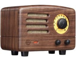 MUZEN Utopia - FM Radio - Bluetooth Luidspreker - Walnutwood