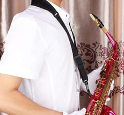 Saxofoon Nekband - Saxofoon Draagkoord - Saxofoon Draagband — thumbnail 2