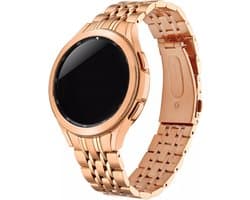 Fungus - Smartwatch bandje - Geschikt voor Samsung Galaxy Watch 6 (incl. Classic), Watch 5 (incl. Pro), Watch 4 - Horloge - Metaal - Fijn - Rosegoud