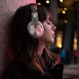 OneOdio Fusion A70 Zilver/Bruin – Draadloze Over-Ear Koptelefoon – DJ & Studio – Hi-Res Audio — thumbnail 7
