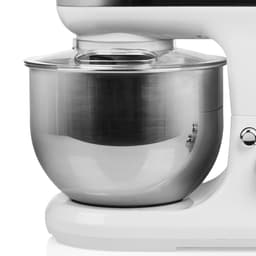 Tristar Keukenmachine MX-4817 - Keukenmixer met mengkom 5 Liter - Inclusief 3 deeghaken - Keukenrobot - 6 Programma's - Vaatwasbestendig - 1200 watt - Wit — thumbnail 5