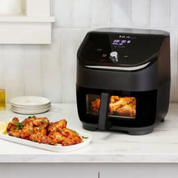 Instant Vortex Plus ClearCook 5,7L Airfryer - Revolutionaire 6-in-1 Heteluchtfriteuse - Doorzichtig Kookvenster - 95% Minder Olie - Gezondere Maaltijden - Grote Capaciteit voor Hele Familie - Eenvoudige Reiniging - Gebruiksvriendelijk Touchscreen! — thumbnail 6