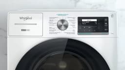 Whirlpool W8 W846WR BE wasmachine Voorlader 8 kg 1351 RPM Zwart, Wit — thumbnail 7