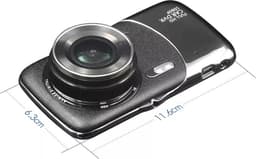 TechU™ Dashcam Voor en Achter Camera – M07 Pro – Dashboardcamera – 4” Scherm – Full HD 1080P – 170° Wijdhoeklens – Parkeermonitor – Looprecording – Bewegingssensor – G-sensor – Nachtvisie – Incl. Achteruitrijcamera - voor auto — thumbnail 4