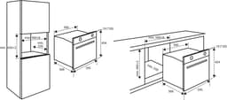 Inventum IMC6150RK - Inbouw combi-oven - Hetelucht - Magnetron - Grill - 50 liter - 45 cm hoog - Tot 250 graden - Zwart/RVS — thumbnail 11