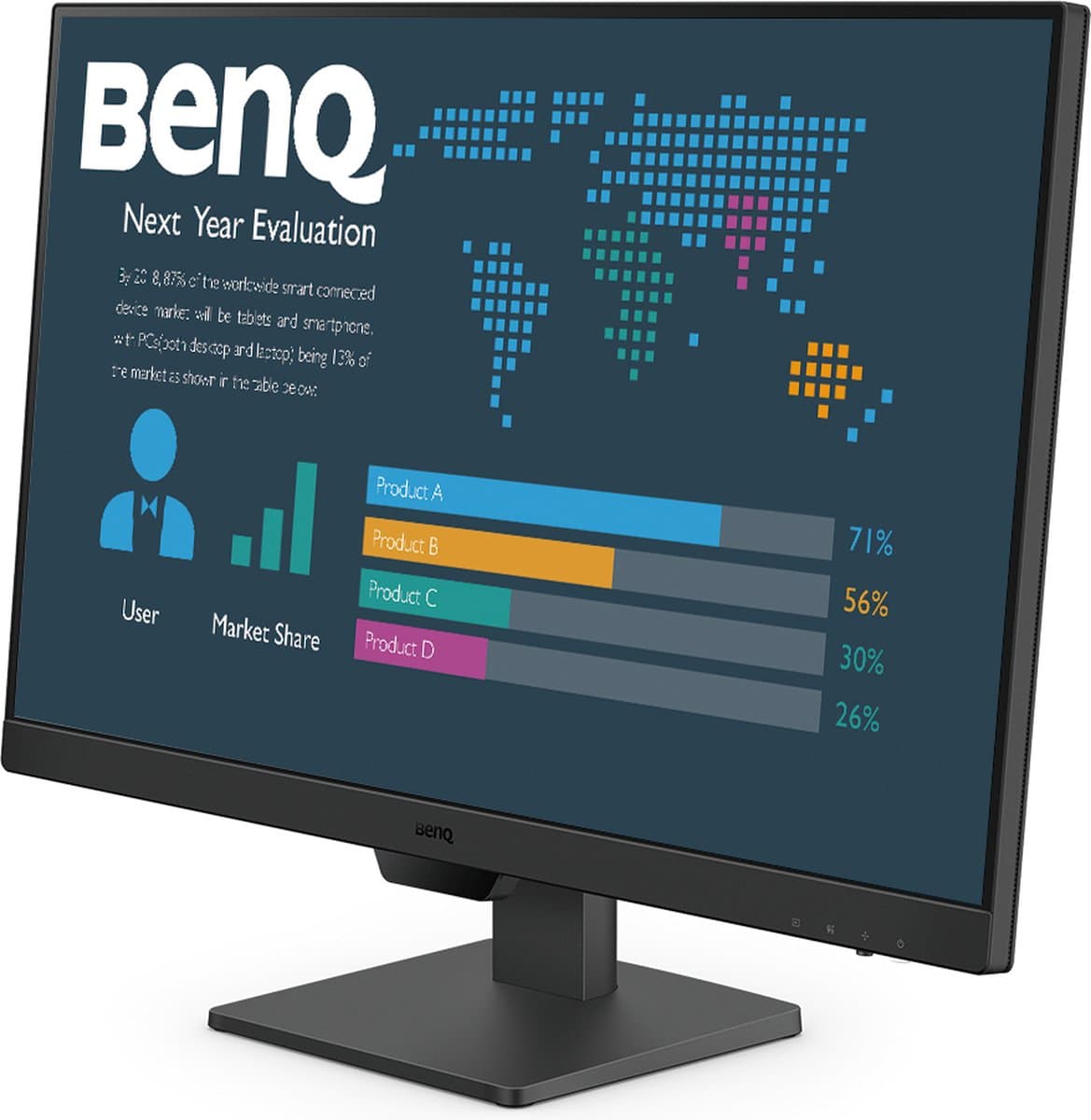 BenQ BL2790 skaerm - LED baglys - 27 - — afbeelding 1