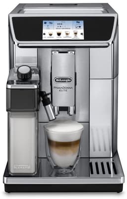 De'Longhi PrimaDonna Elite ECAM650.75.MS - Volautomatische Espressomachine - Metaal/Zilver — thumbnail 1
