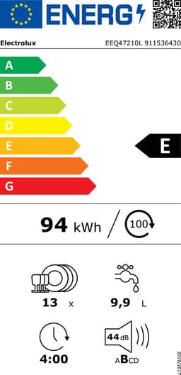 Electrolux EEQ47210L Volledig ingebouwd 13 couverts — thumbnail 5