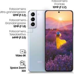 Samsung Galaxy S21+ - 5G - 128GB - Phantom Silver — thumbnail 5