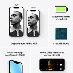 Apple iPhone 13 - 128GB - Sterrenlicht — thumbnail 4