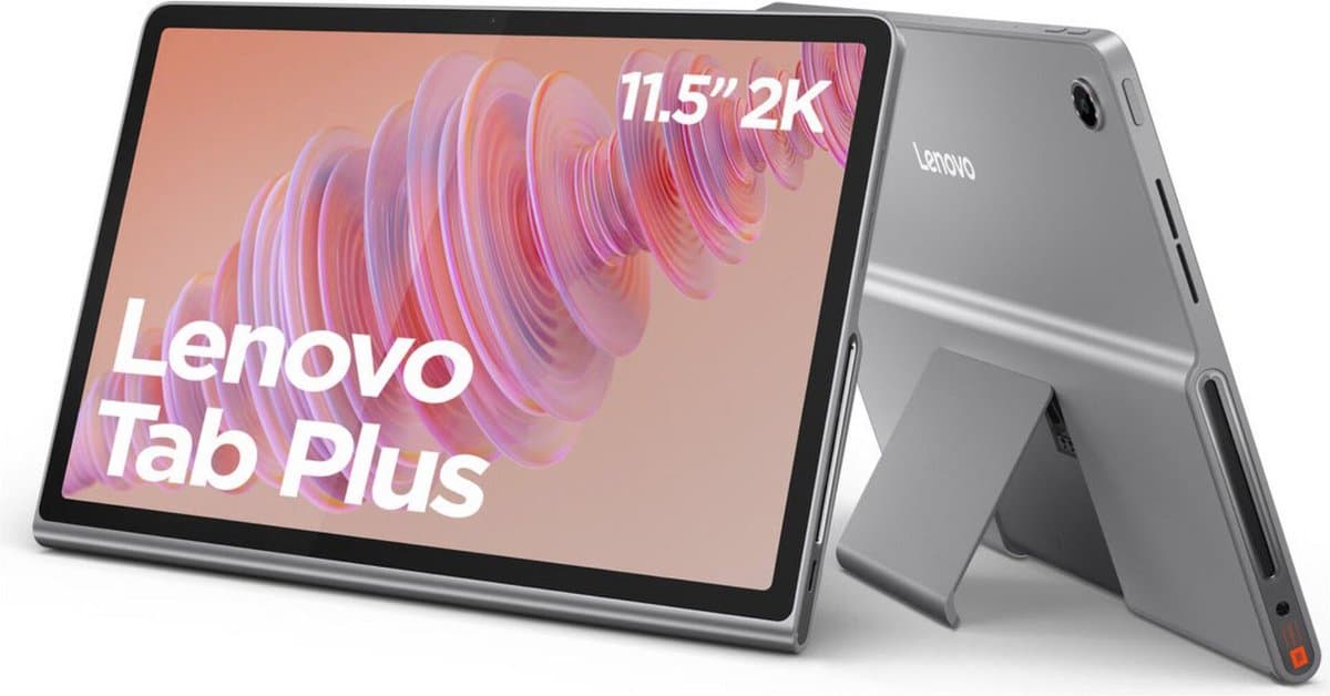Lenovo Tab Plus – 8GB RAM – 128GB opslag – WiFi – 11.5 inch – Luna Grey — afbeelding 1