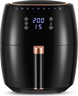 Swiss Pro+ Airfryer XL - Heteluchtfriteuse XXL - 1890W - 7,0L Inhoud - 80ºC tot 200ºC - Zwart — thumbnail 5