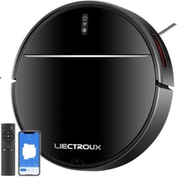 Liectroux M7S Pro - Robotstofzuiger met Dweilfunctie - 4000Pa Zuigkracht - Slimme Navigatie - Werkt met Alexa & Google Home - Populair Model 2024 — thumbnail 1