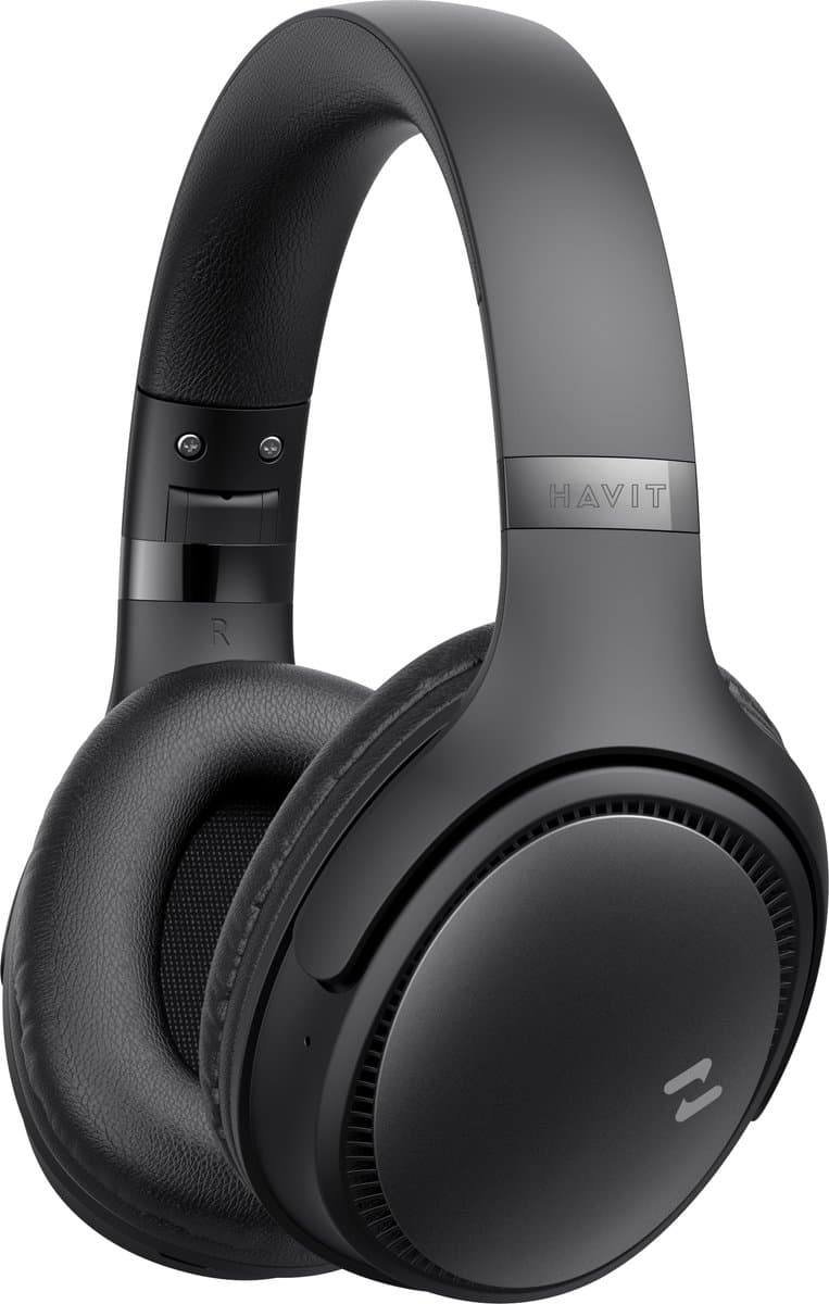 Havit H630HT Draadloze Over-ear Koptelefoon - Zwart - Opvouwbare Koptelefoon met 36 uur batterij & Multifunctionele Knoppen — afbeelding 1