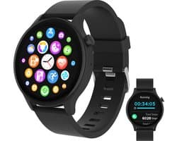 Denver Smartwatch - Android iOS - Volledige Belfunctie - Sporthorloge - Hartslagmeter - Saturatiemeter - Slaapmonitor - SWC338B