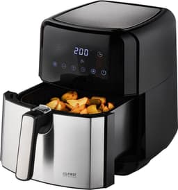 TZS First Austria Airfryer - Heteluchtfriteuse - 5L - 1700W - 80ºC tot 200ºC - Digital Touchscreen - Zwart — thumbnail 1