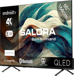 Salora 65QLED320 tv 165,1 cm (65") 4K Ultra HD Smart TV Wifi Zwart 250 cd/m² — thumbnail 5