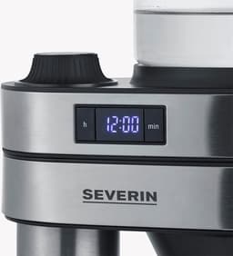 Severin KA 5762 Caprice Filterkoffiezetapparaat – Pour Over Smaak – Thermotronic 92–96°C – Timer – RVS – Warmhoudfunctie — thumbnail 5