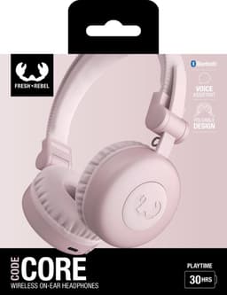 Fresh ‘n Rebel Code Core – Draadloze on-ear koptelefoon – Bluetooth - 30 uur Speeltijd - Smokey Pink — thumbnail 3