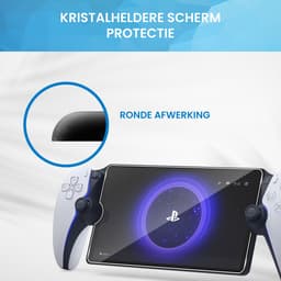 YONO Accessoires Set geschikt voor Playstation Portal - PS5 Portable Case - Screen Protector - Beschermhoes - Zwart — thumbnail 2