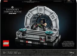 LEGO Star War Troonzaal van de Keizer Diorama Modelbouw Set - 75352 — thumbnail 11