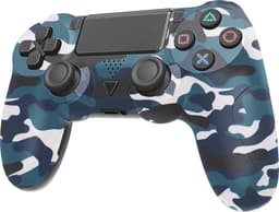 Dadson Draadloze Controller - Geschikt voor PS4 - Camouflage Blauw — thumbnail 2