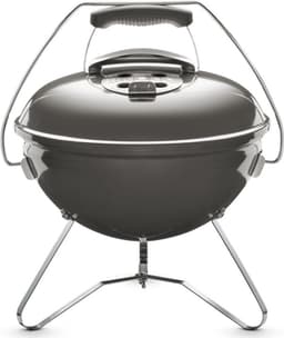 Weber Smokey Joe® Premium - Ø 37 cm Grillrooster - Houtskoolbarbecue - Smoke Grey - Tuck-N-Carry Dekselvergrendeling - Gesloten ketel voor asopvang - Ventilatierooster in deksel - Stabiel frame met 3 poten - Draagbeugel — thumbnail 4
