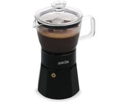 Espresso Maker, 6 Cups, 0.29 L, RVS, Glas, Zwart - La Cafetière | Verona