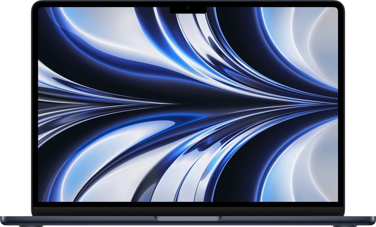 Apple MacBook Air 2022 M2 8-core, 16GB ram, 10-core GPU, 1TB ssd, Qwerty, Blauw — afbeelding 1