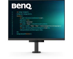 BenQ 4K Eye-Care Programming Monitor RD280UA - 60Hz - IPS Beeldscherm - 3840x2560p - EyeCare - 28,2 inch - Ergo Arm