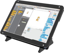 Draagbare 7 inch touchscreen monitor met capacitief IPS-display - Ideaal voor Raspberry Pi, Win10 IOT en laptops - Instelbare kijkhoek — thumbnail 1