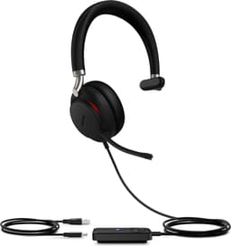 Yealink UH38 Mono UC Headset Bedraad en draadloos Hoofdband Kantoor/callcenter Bluetooth Zwart — thumbnail 1