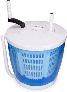 2-in-1 mini wasmachine en centrifuge - Draagbare niet-elektrische wasmachine/droger voor kamperen - Campingwasmachine tot 1 kilo - Handmatige wasmachine - Mini wasmachine — thumbnail 1