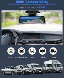 Dual Dashcam - Dashcam Voor en Achter - Auto Camera Dashcam - Dashcam Auto - Dual Dashcam voor Auto — thumbnail 3