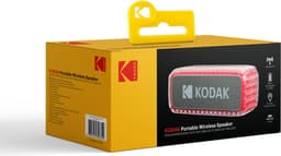 Kodak PWS-2237 - Luidspreker - voor draagbaar gebruik - draadloos - Bluetooth - 8 Watt - rood — thumbnail 4