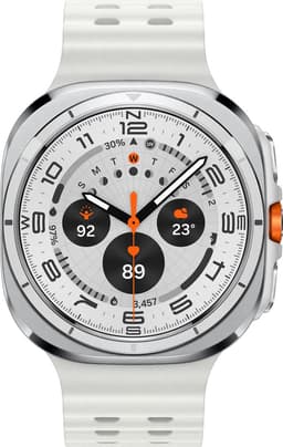 Samsung Galaxy Watch Ultra - Smartwatch - 47mm - E-simkaart - Titanium White — thumbnail 1