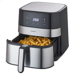 Inventum GF500HLD Airfryer XL - 5L - 8 programma's - 80-200 °C - Tot 5 personen - Zilver/Zwart — thumbnail 7