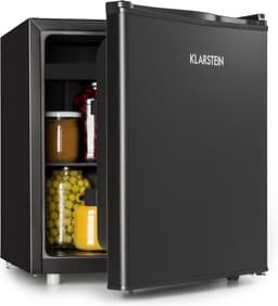 Klarstein Koelkast, Mini Koelkast voor Dranken, Koelkast met Vriesvak Klein, Kleine Koelkast Stil, Skincare Koelkast, Camping Koelkast, Mini Koelkast voor Kamer, Kantoor 0-10°C, 46L — thumbnail 1