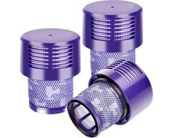 Dyson V10 Filterset (3 Stuks, Plus.Parts® alternatief voor 969082-01)