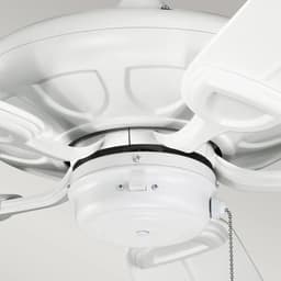 Plafondventilator met verlichting - Kevlar - 42in / 107cm ventilator - mat wit — thumbnail 2