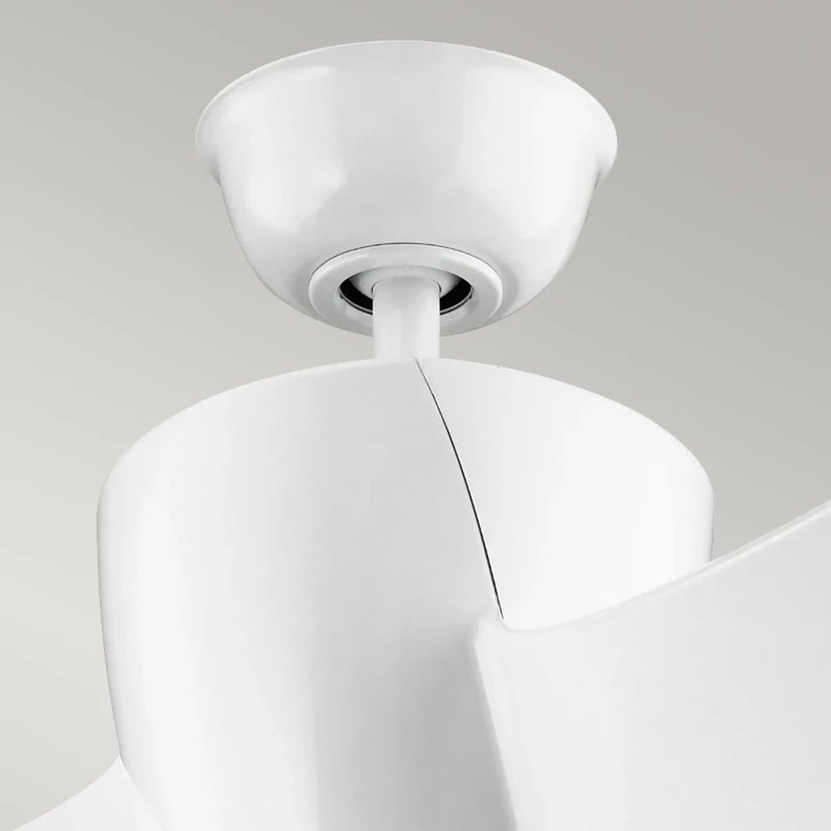 Plafondventilator met verlichting - Phree - 56in / 142cm ventilator - wit — afbeelding 1