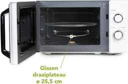 DOMO DO3120 Microgolfoven solo - 20 L - 800 W - wit — thumbnail 13