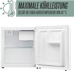 Heinrich's HKB4188W mini koelkast met vriesvak - wit - 45 liter — thumbnail 5