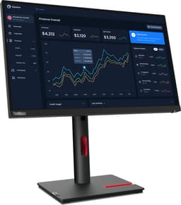 Lenovo ThinkVision T22i-30 LED display 54,6 cm (21.5") 1920 x 1080 Pixels Full HD Zwart — thumbnail 4