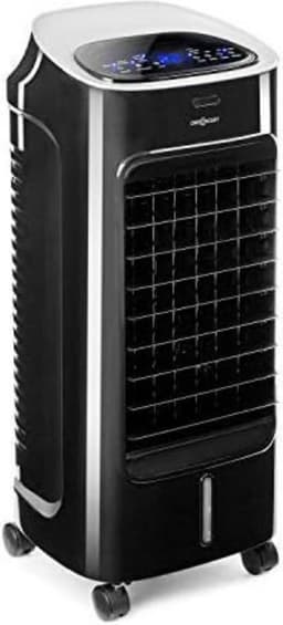 4 in 1 Mobiele Airco – Zonder Afvoer – Voor Slaapkamer, Woonkamer, Kantoor – Luchtontvochtiger – Oscillatie – 320 m³ - Afstandsbediening – Zwart — thumbnail 1