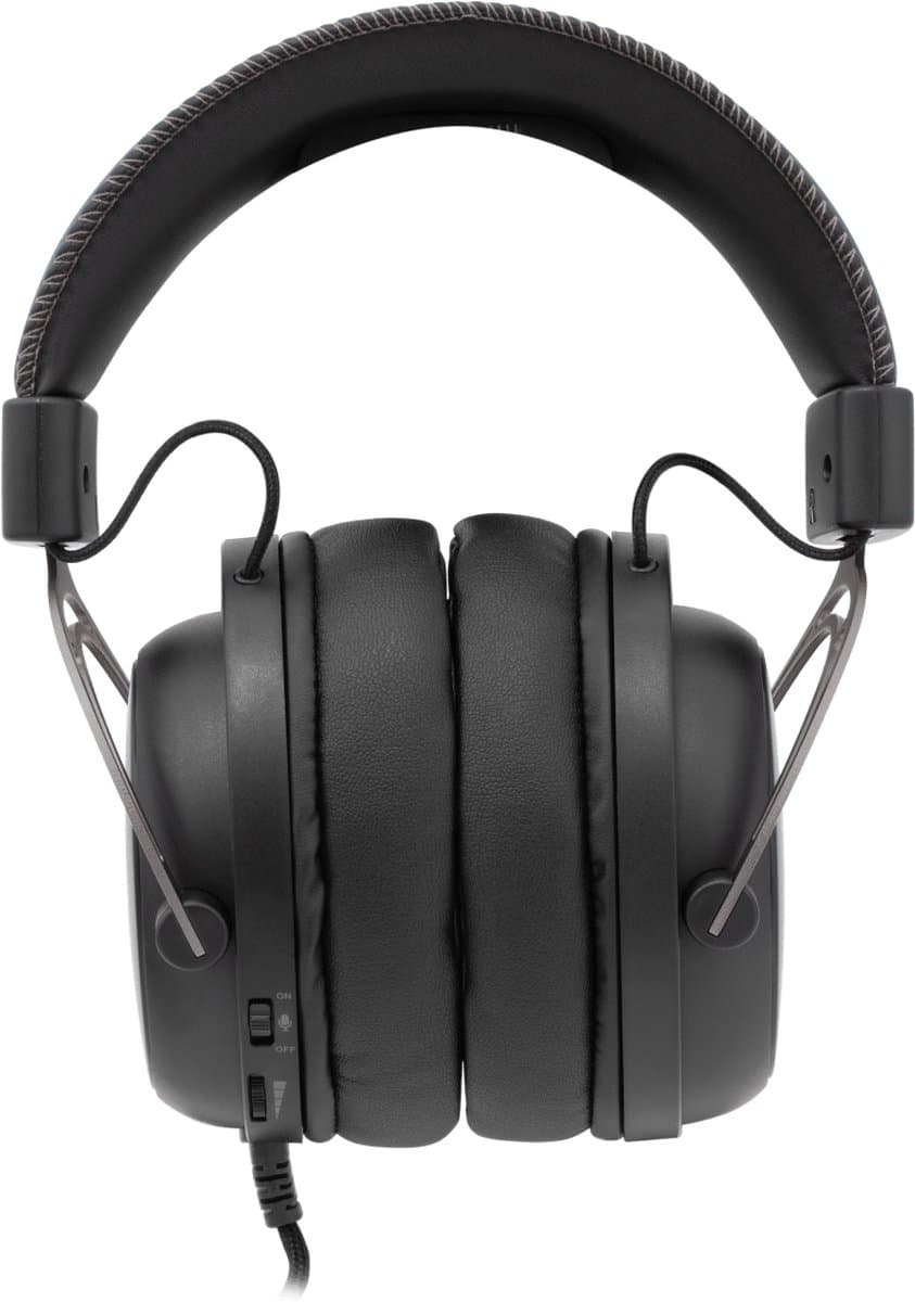 White Shark - GORILLA Zwart/Grijs - Gaming Headset — afbeelding 1