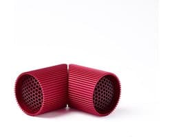 Lexon Design Ray Bluetooth TWS Magnetische Stereo Speakerset - Sanguine Red
