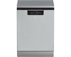 Beko BDFN36560XC, Vrijstaand, Volledige grootte (60 cm), Grijs, Zwart, Touch, LED