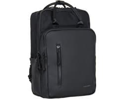 New Rebels William Milwaukee Zwart 20L Rugzak Waterafstotend Laptop 15.6