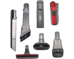 7 in 1 stofzuiger borstel set - geschikt voor Dyson steelstofzuiger